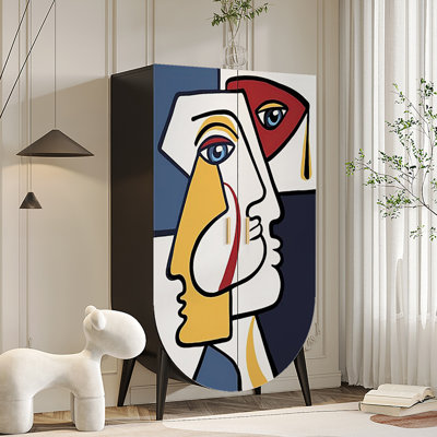 Home storage cabinet decor room wardrobe