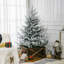 6ft Artificial Pine Christmas Tree - 795 Realistic Branches, Steel Base, Auto Open, Perfect for Home, Green