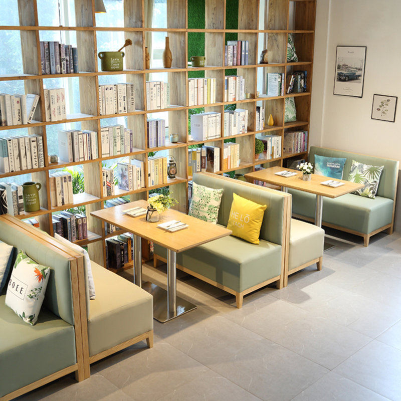 Banc rembourré Modern, Vert clair