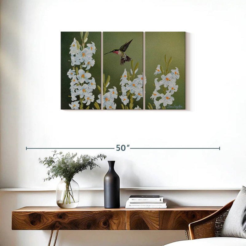 Brampt In the Garden, 20" H x 33" W