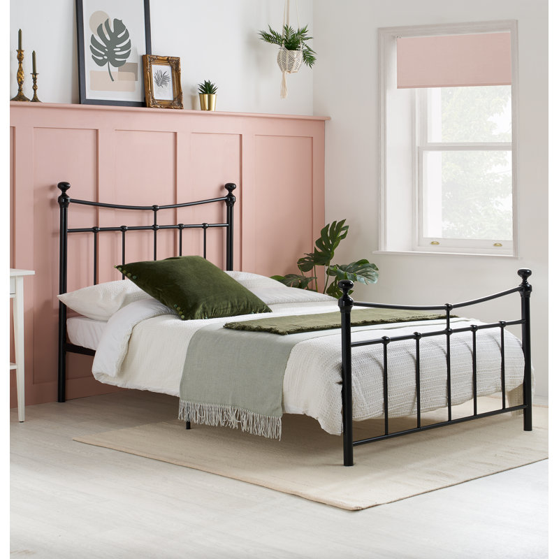 Hayler Bed Frame, Black, Single (3')