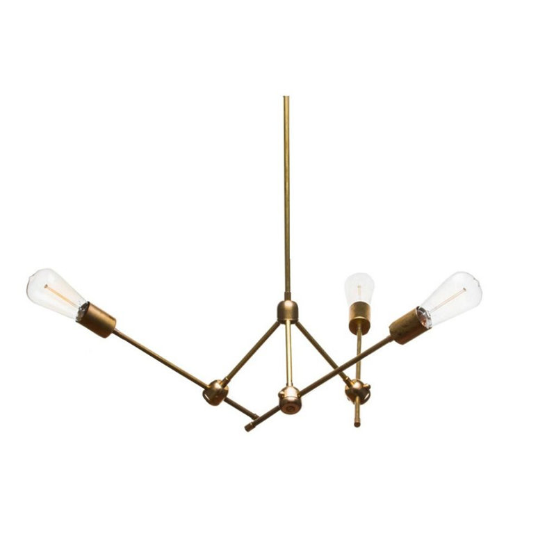 Luminaire suspendu géométrique à 3 lumières