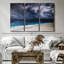 «Dark Cloudy Sky» sur toile-121435957