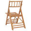 Chaise d'appoint pliante en rotin Agneda-422670218