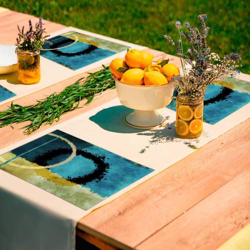 Polyester Abstract Placemat