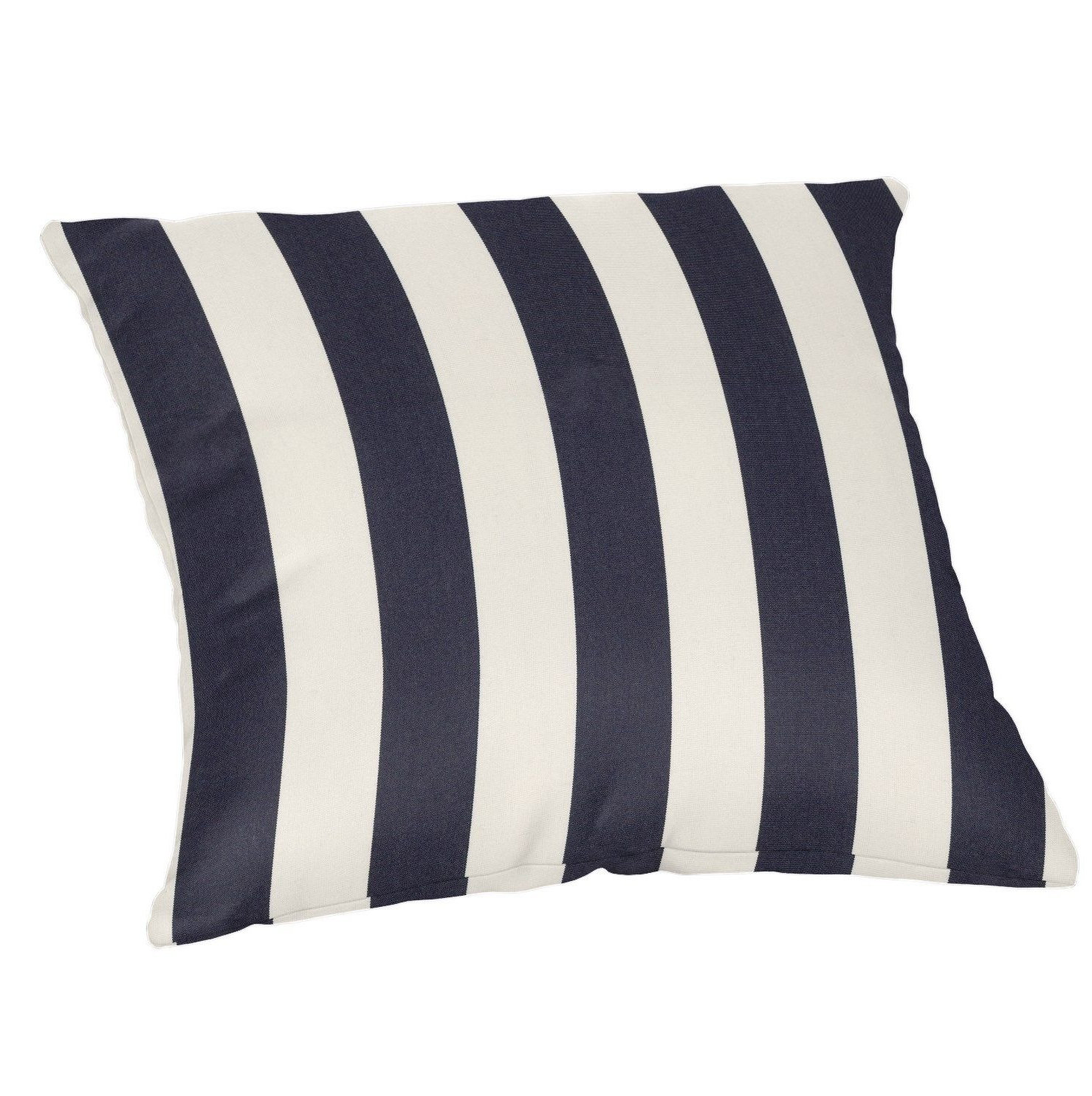 Sunbrella® Throw Pillow, 20"H x 20"W, Maxim Navy Sunbrella®