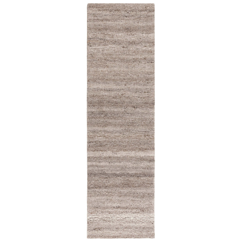 Myzafer Hand Tufted Wool, Cotton Rug, Runner 2'3" x 8'