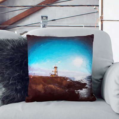 Pigeon Point Lighthouse Cushion with Filling