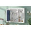 Armoire murale 32 po avec miroir