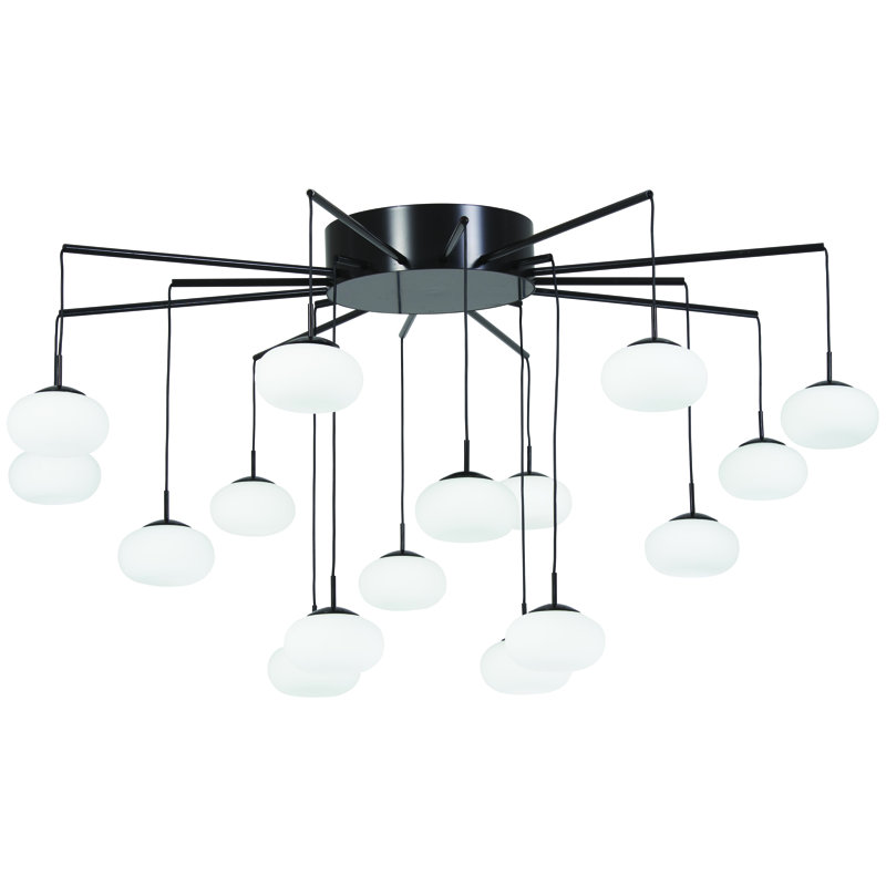 Lustre fantaisie 16 lumières del Kubiak