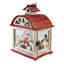 Lanterne de Noël en forme de bougie de Noël 14,5 po