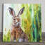 Judith Yates Stray Hare Ceramic Wall Decor