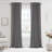Cadnite 50" W Thermal 100% Blackout Linen Textured Curtain Panels-718107645-706787544