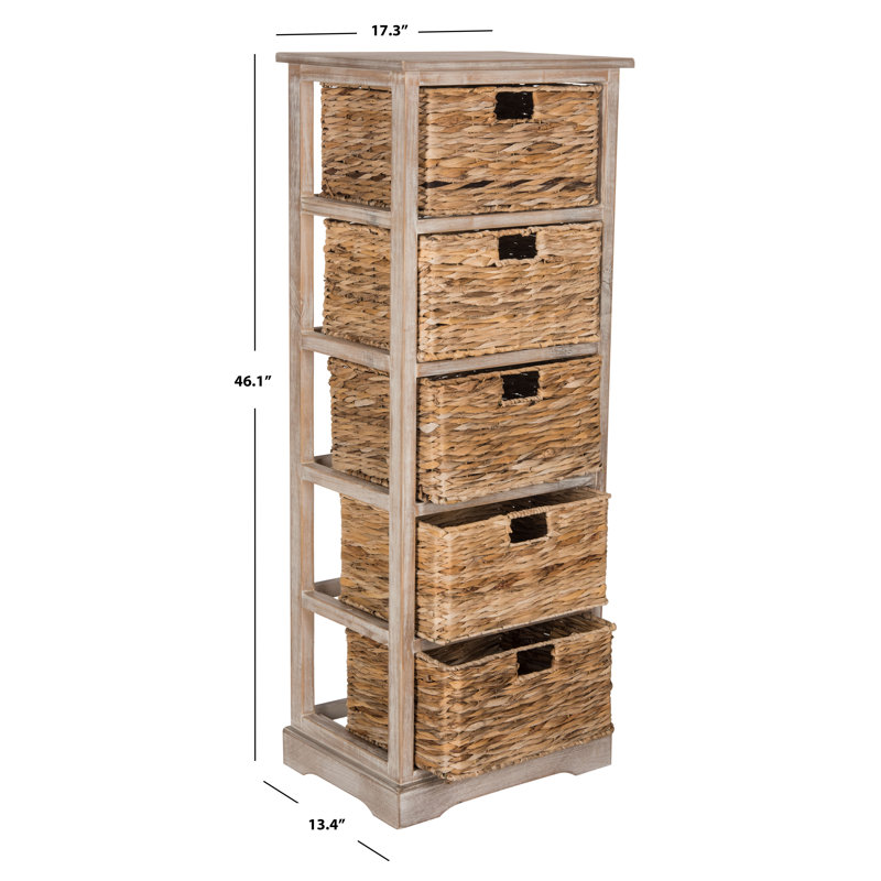 Chamaeleon 5 Drawer Chest, Grey