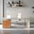 Blanc / orange / or