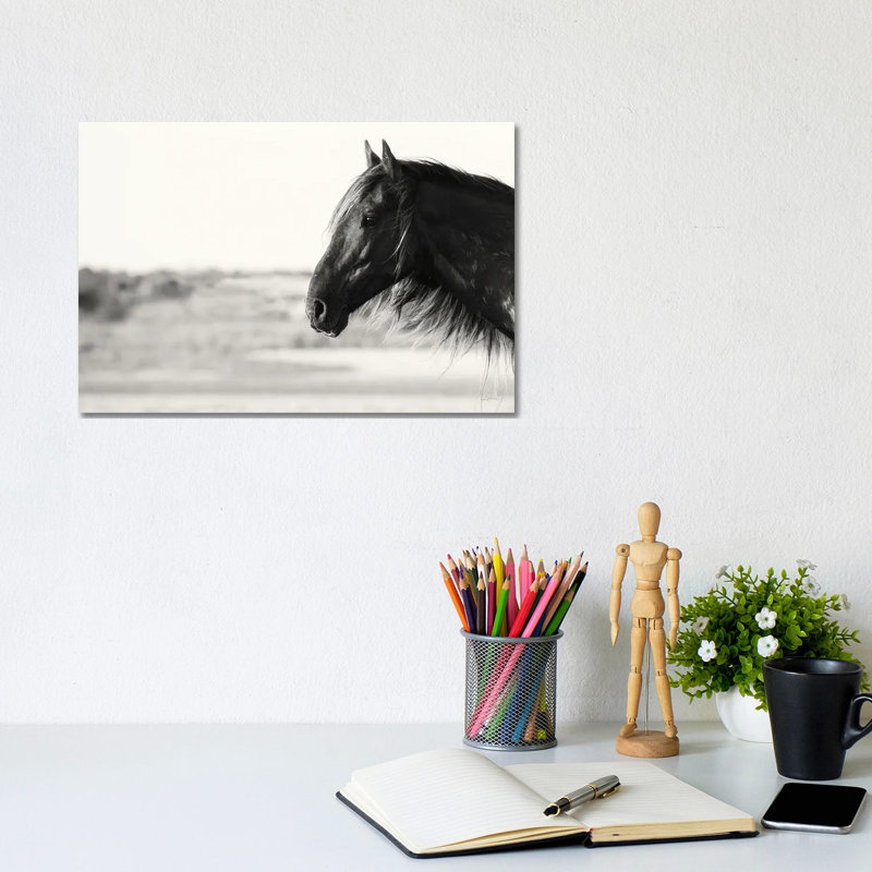 Pretty Girl by Aledanda - Wrapped Canvas Print, 20.32 cm H x 30.48 cm W