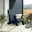 Chaise Adirondack en plastique avec table Byrnes-1719766167