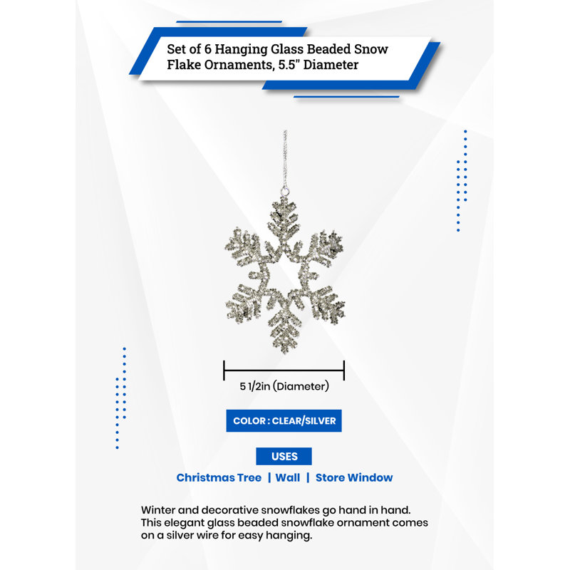 5.5'' Metal Holiday Shaped Ornament