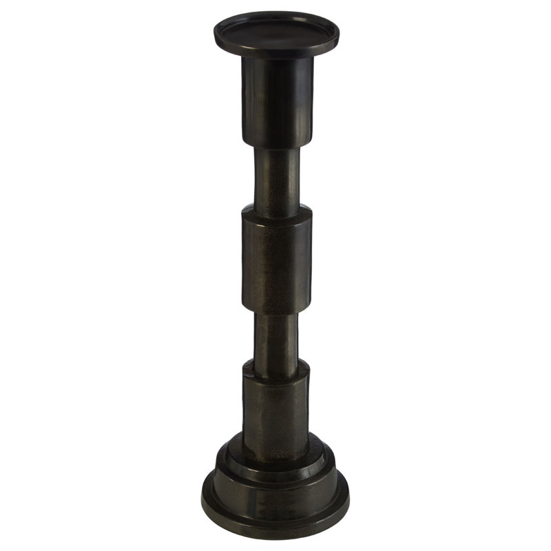 Zac Aluminum Floor Candlestick
