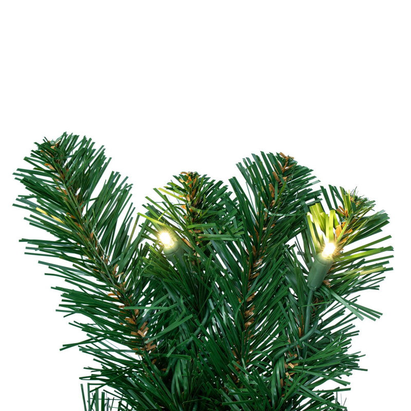  Goutte de Noël artificielle 60 po avec lumières DEL blanc chaud Grand Teton.