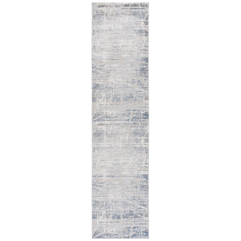 Palma 370 Performance Abstract Rug, 2'-2" X 9'-0" Runner