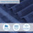 Zero Twist Cotton Ribbed Modern Geometric Border Soft Highly-Absorbent Bath Sheet Set-1178423246