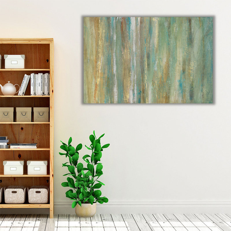 «Vertical Flow II», reproduction d'art sur toile, H 20 po x l 30 po