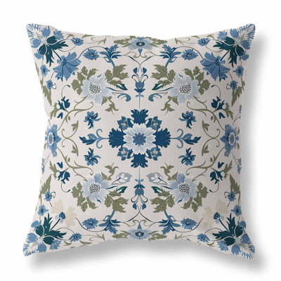 Moonlit Blossoms Indoor/Outdoor Pillow
