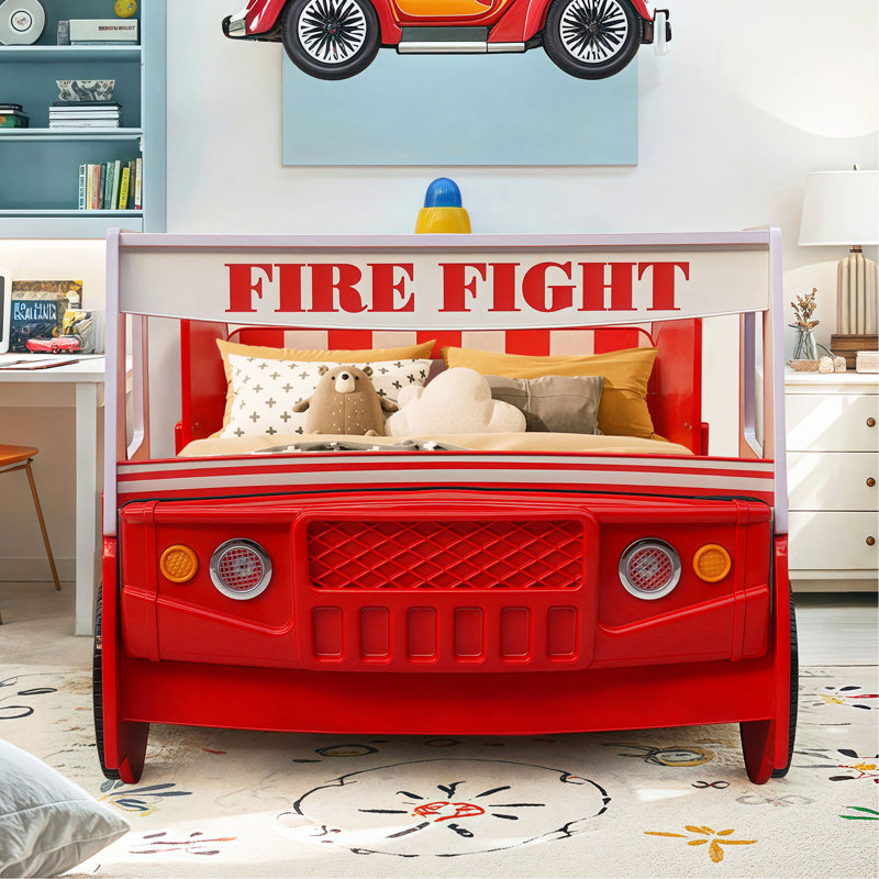 Lit de camion de pompiers Little Heroes