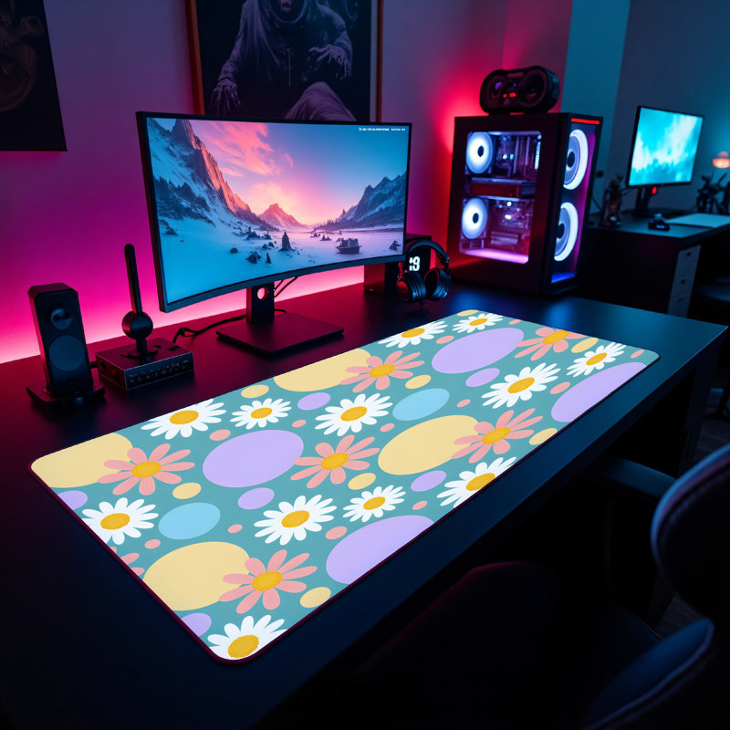 Polyester Desk Pad, 23.6x13.8
