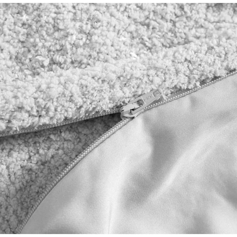 Snug Standard Duvet Cover, King Duvet Cover, Cloud Gray
