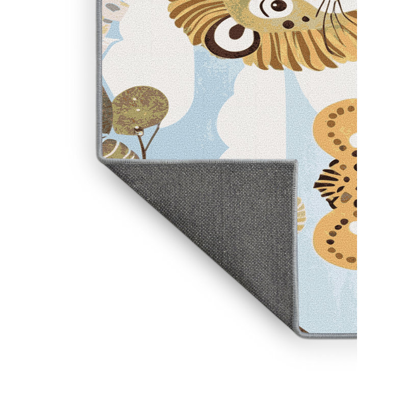Tapis pour enfants East Urban Home, Rectangulaire 2 pi x 3 pi