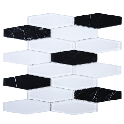 Fusion 12'' X 12.5''  Mosaic Wall Tile 