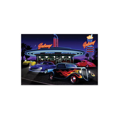 Galaxy Diner I, impression sur verre acrylique