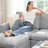 Hutcheson Oversized 131.4'' Wide King Sleeper Sofa Bed Convertible Livingroom Sectional Sofa Storage Couch With Removable Cushion-1773744960