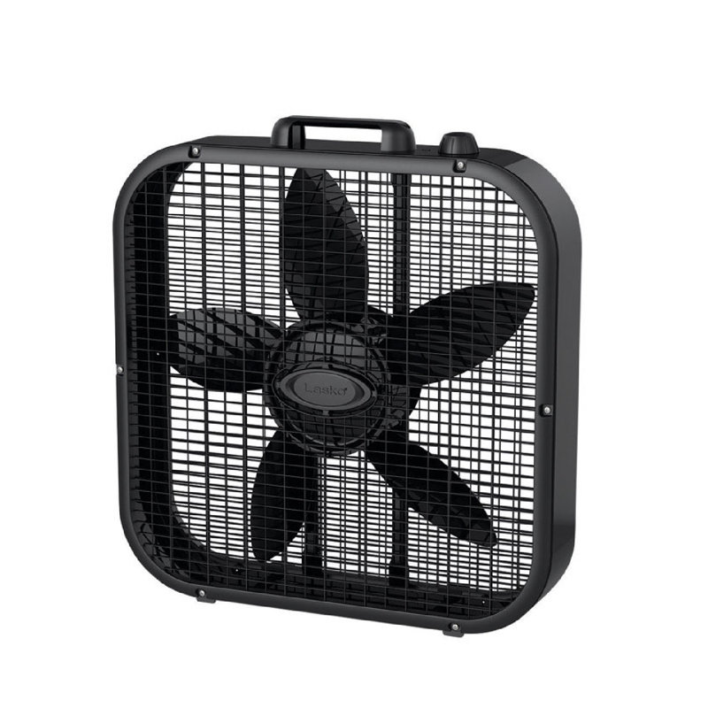 Ventilateur carré 21,75 po Lasko, Noir