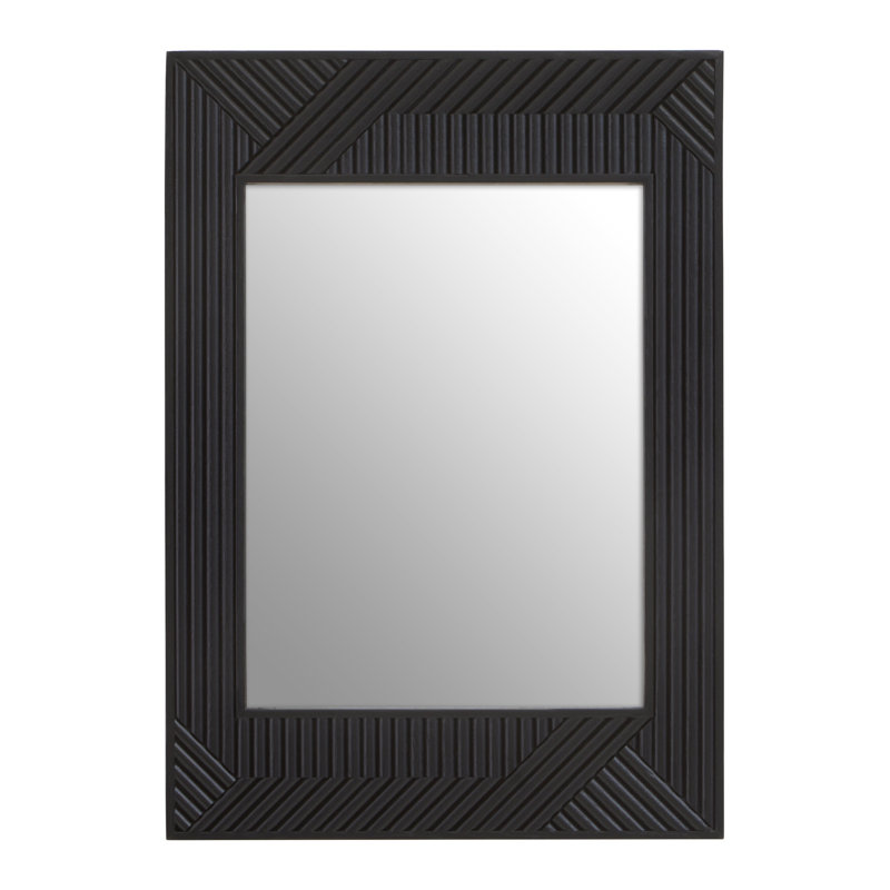 Solid Wood Rectangle Mirror
