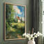 Paysages de la série C - Impression encadrée de qualité supérieure - Prêt à être accroché - Aucun clou requis-1561583371-1561583369