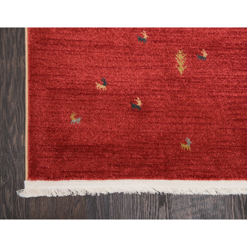 Tapis brun clair à motif abstrait Abrigail, Rectangle 7 pi 1 po x 10 pi