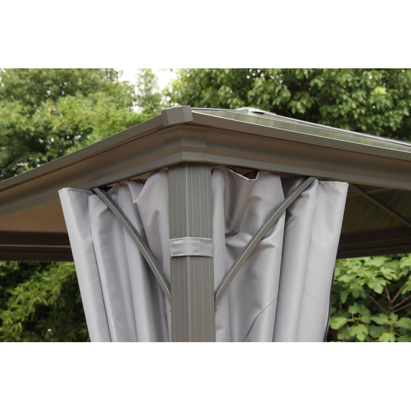 Abhijay 3m x 3.6m Aluminium Permanent Gazebo
