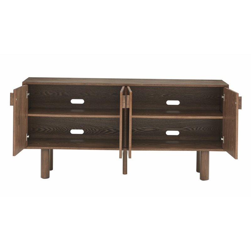 Dwanda 67.56'' Solid Wood Console Table