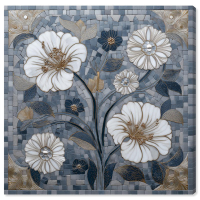 «Silvered Stamen Bathroom Art» par Art Remedy