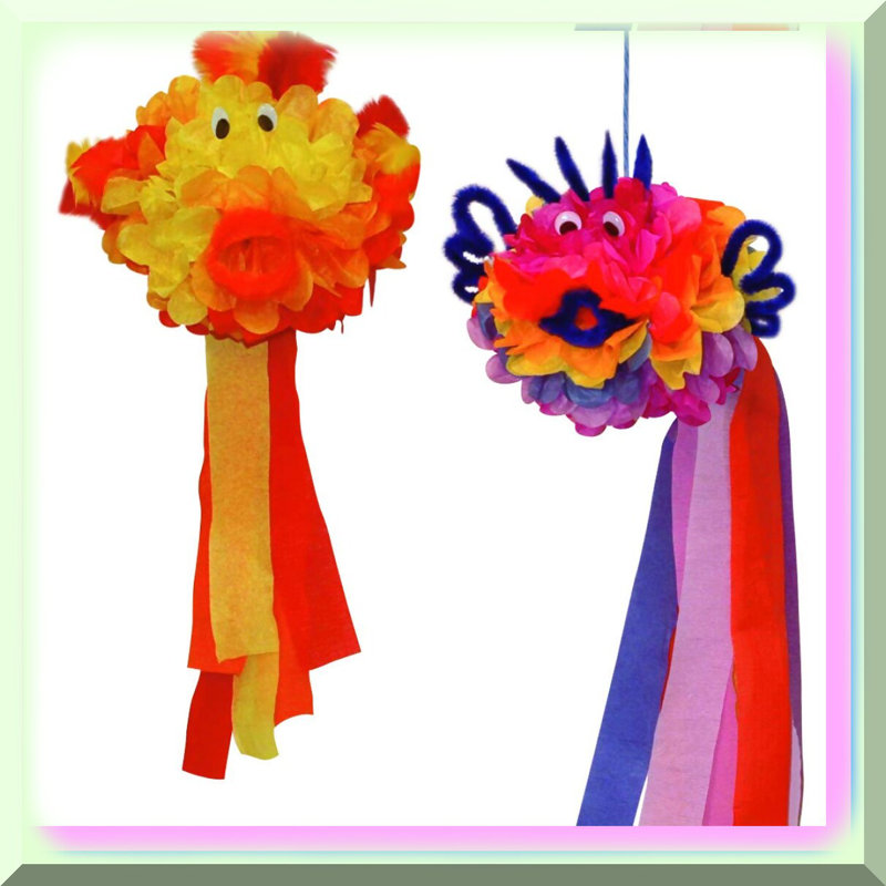 Tissue Flower Kit, 84 Flowers