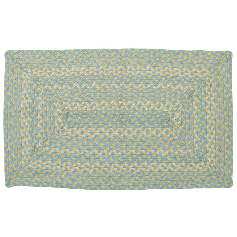 Skrolan Cotton Geometric Indoor Rug, Rectangle 2'3" x 3'9"