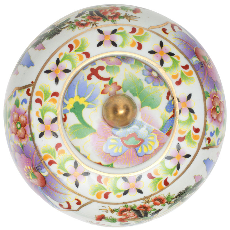 Floral Design Decorative Urn, Satsuma Garden