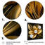 Lily Gold I - art mural sur toile-87380751-87380756