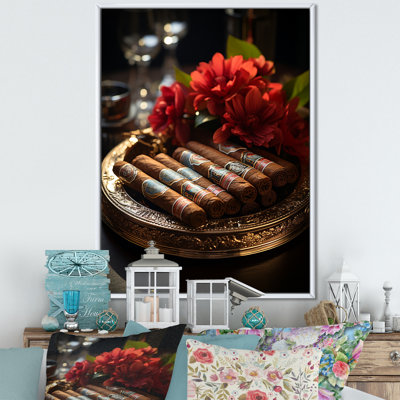 Cuba Cigar Expression II, reproduction d'art sur toile