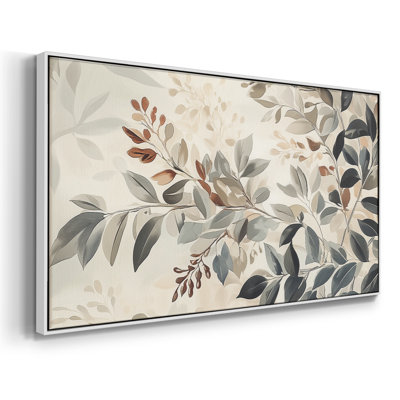 Botanical Series-CCLXXVI- Framed Gallery Wrapped Canvas -Ready to Hang