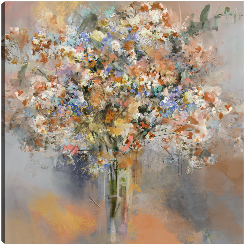 Impression sur toile Tribeca II par Studio Arts, Toile tendue, H 12 po x l 12 po x P 1,5 po