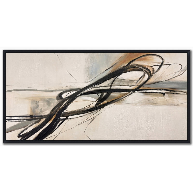 Art mural sur toile Tangled Flow